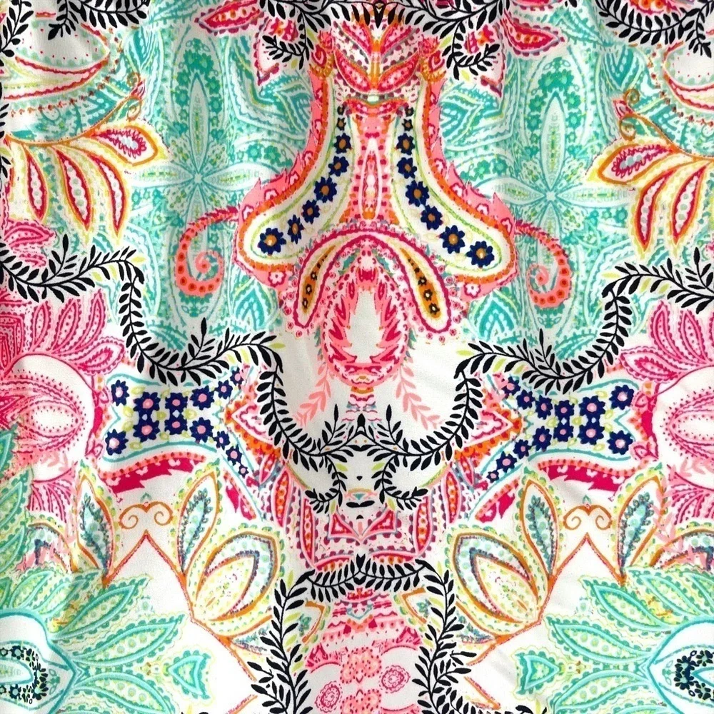 Swim by Cacique Paisley Swim Trunk Bottoms Size 26